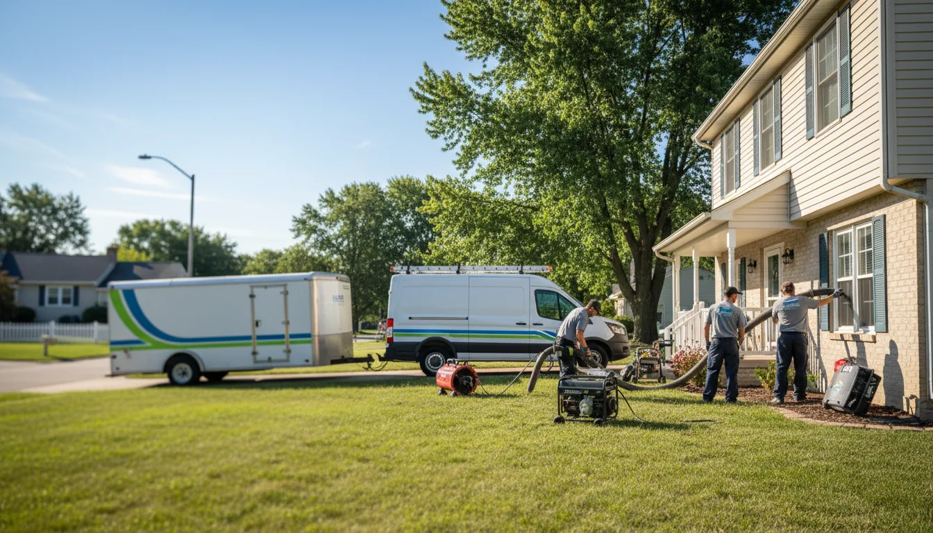 Flooded Basement Restoration And Cleanup With Repair in Sidney Center, NY near me